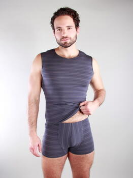 Peter Domenie 031-D Riot Dark Grey Boxer Short