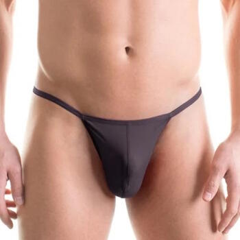 HOM Plume Anthracite Men Thong
