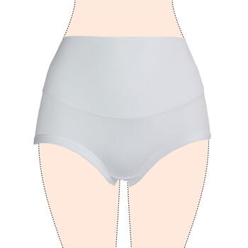 Gianvaglia Basic White High Waist Brief