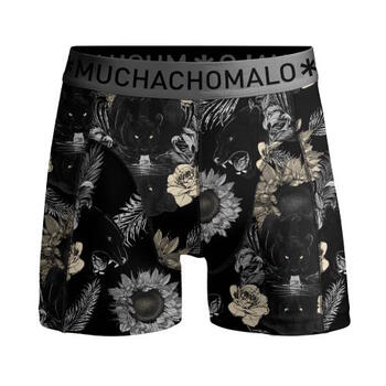 Muchachomalo Panther Black/Print Boxer Short
