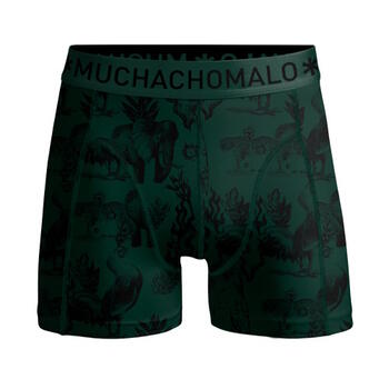Muchachomalo Jungle Green/Print Boxer Short
