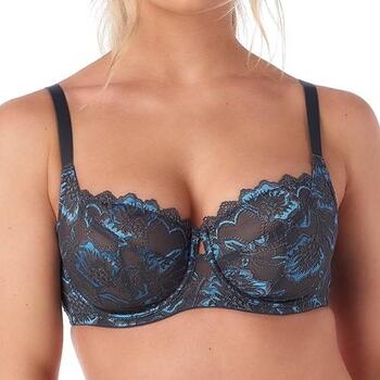 After Eden D-Cup & Up Anna Anthracite Non-padded bra