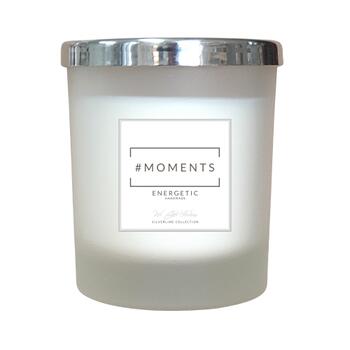 Moments Energetic Silver Scented Candle