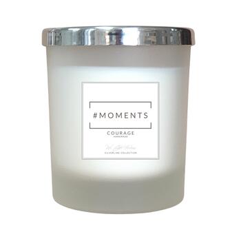 Moments Courage Silver Scented Candle