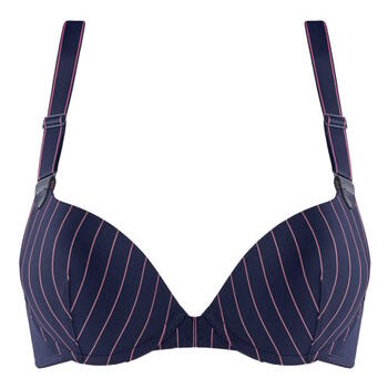 Marlies Dekkers Gloria Navy/Pink Push Up bra