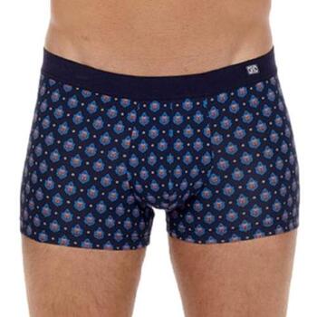 HOM Frioul Navy/Print Boxer Short
