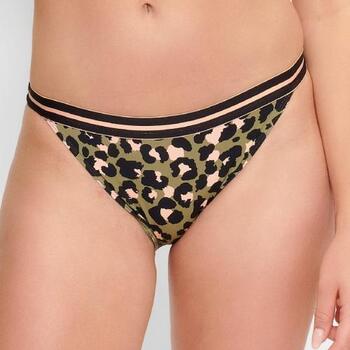 LingaDore Beach Black Panter Animal print Bikini Brief