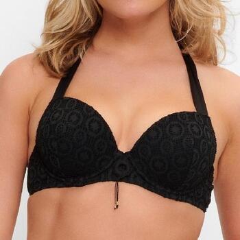 LingaDore Beach Hippie Crochet Black Set