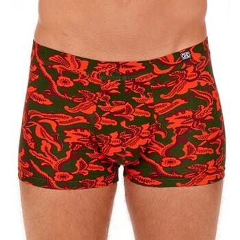 HOM Catalan Green/Print Boxer Short