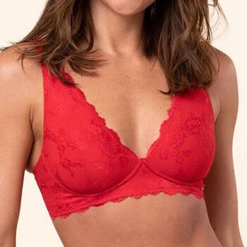 Royal Lounge Dream Scarlet Red Wireless Bra