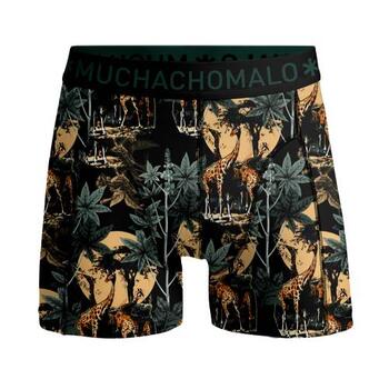Muchachomalo Giraffe Black/Print Boxer Short