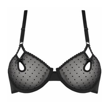 Marlies Dekkers Peekaboo Black Non-padded bra