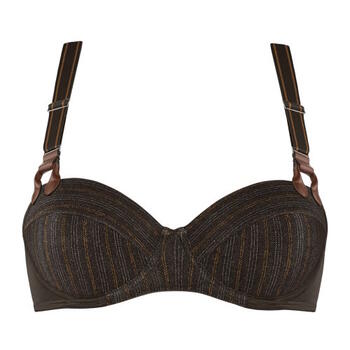 Marlies Dekkers Gloria Brown/Print Padded Bra