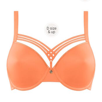 Marlies Dekkers Dame de Paris Orange Padded Bra