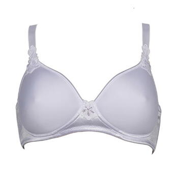 Elbrina Valerie White Wireless Bra