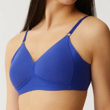 Naturana Side smoother Cobalt Wireless Bra