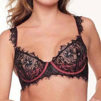 LingaDore LingaDore Love Black Ruby Black/Red Non-padded bra