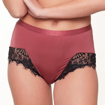 LingaDore LingaDore Love Black Ruby Black/Red High Waist Brief