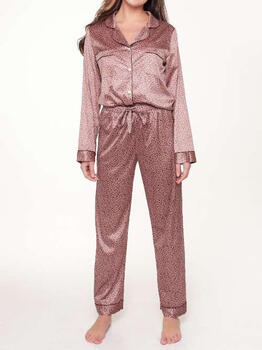 LingaDore Night Animal Cork Brown/Print Pajama