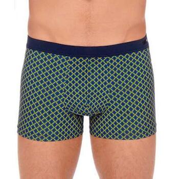 HOM Eze Navy/Print Boxer Short