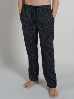 Tom Tailor Leafs Navy/Print Pyjama Pant