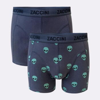 Zaccini Alien Grey/Print Boxer Short