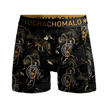 Muchachomalo Fantasy Black/Print Boxer Short