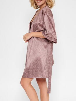 LingaDore Night Giraffe Brown/Print Kimono