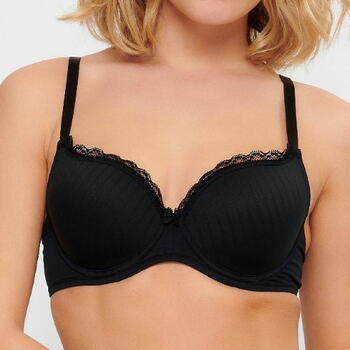 LingaDore Daily Cottonlook Black Padded Bra