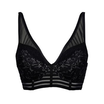 After Eden D-Cup & Up Nina Black Padded Bra