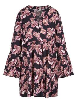 LingaDore Beach Paisley Love Black/Print Tunic