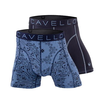 Cavello Paisley Jeans Blue Sport Boxershort