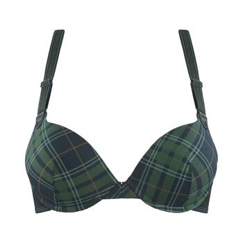 Marlies Dekkers Gloria Green/Print Push Up bra