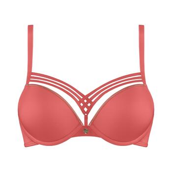 Marlies Dekkers Dame de Paris Pink/Gold Push Up bra