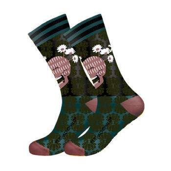 Muchachomalo Another One Bites Multicolor/Print Socks