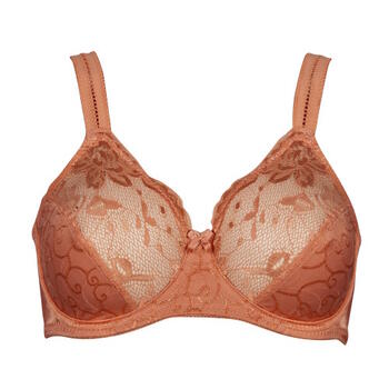 Elbrina Johanna Orange Non-padded bra