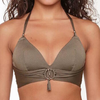 LingaDore Beach Carol Khaki Padded Bikini Bra