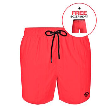 Muchachomalo Swim Neon Pink Swimshort