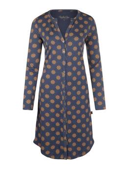 Charlie Choe Wandering Nights Navy/Print Nightdress