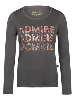 Charlie Choe Wild Nights Dark Grey Sleep Shirt
