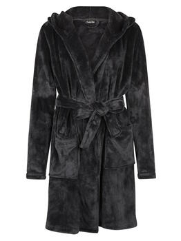 Charlie Choe Wild Nights Anthracite Bathrobe