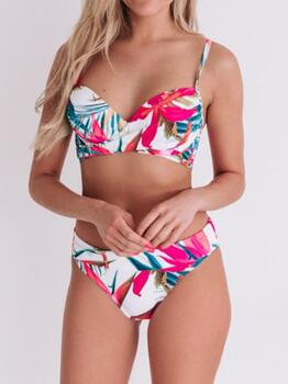 Bomain Bali White/Print Set