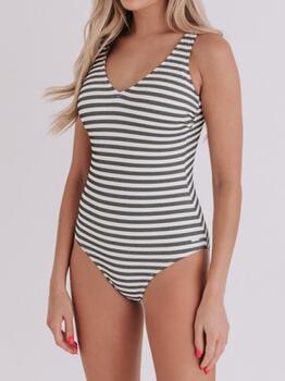 Bomain Brugge Grey/WHite Bathingsuit
