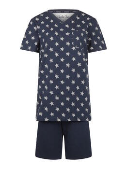Charlie Choe RODEO Navy/Print Pyjama Shirt