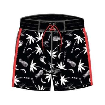  DJ DutchJeans Pineapple Black/Print Swimshort
