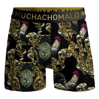 Muchachomalo Rooster Black/Print Boxer Short