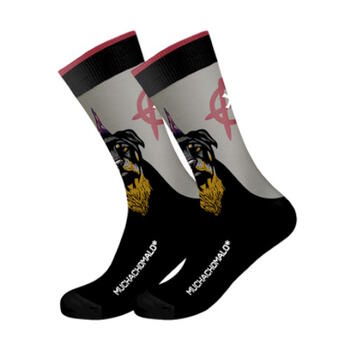 Muchachomalo Punk Anthracite Socks