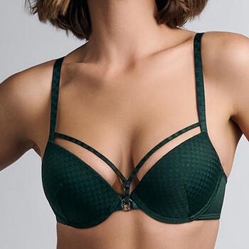 Marlies Dekkers Space Odyssey Green Push Up bra