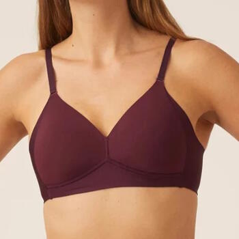 Naturana Side smoother Bordeaux Wireless Bra
