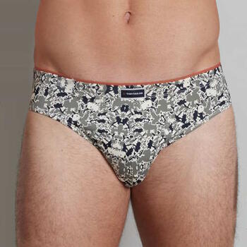 Tom Tailor Camo Black/Khaki Men Brief